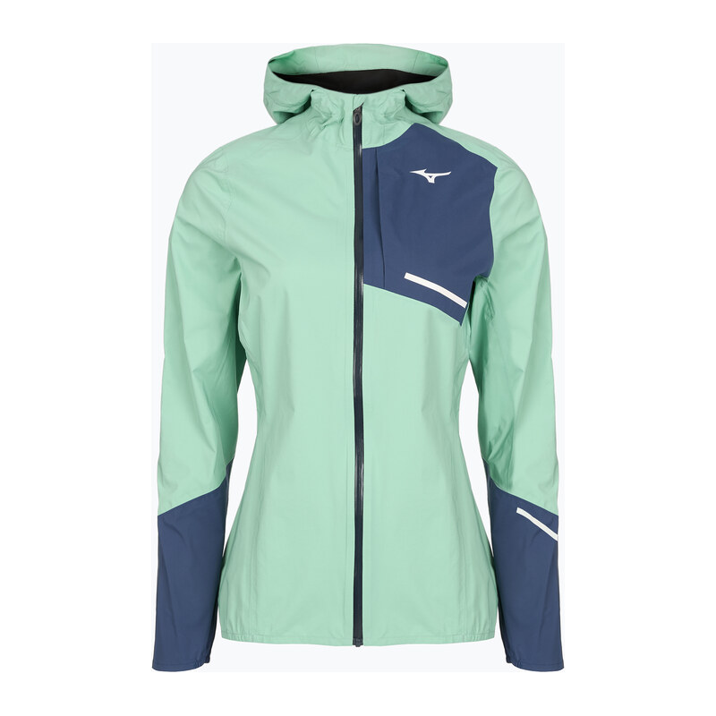 Dámská běžecká bunda Mizuno Waterproof 20K ER dusty jade