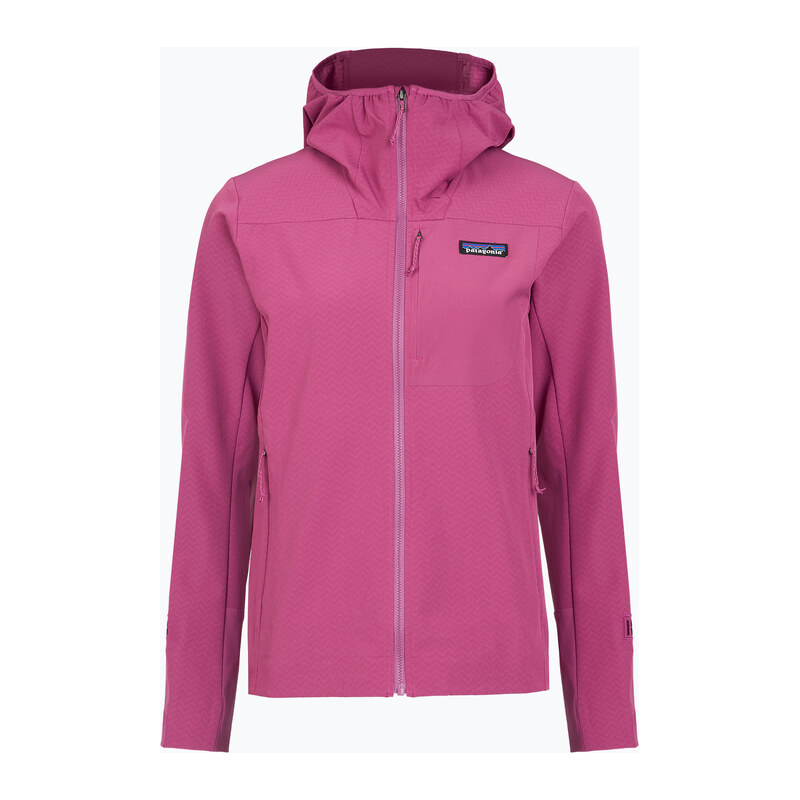 Dámská softshellová bunda Patagonia R1 CrossStrata Hoody faded