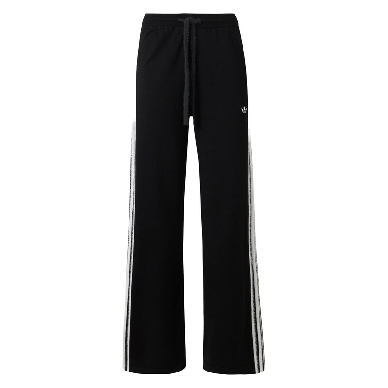 ADIDAS ORIGINALS Kalhoty Firebird černá / bílá