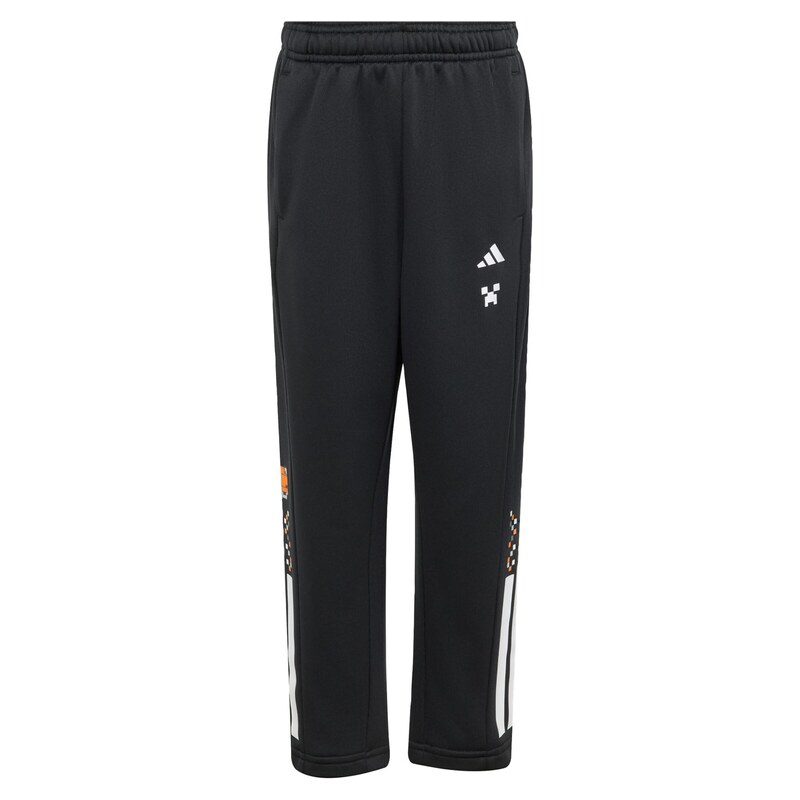 ADIDAS SPORTSWEAR Sportovní kalhoty Minecraft černá / bílá
