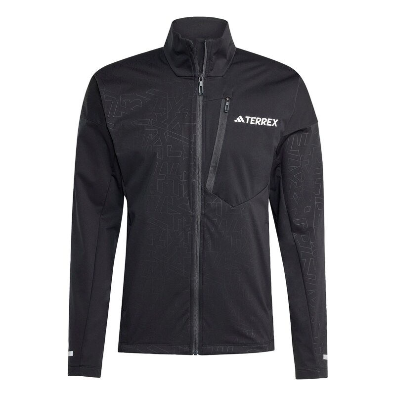 ADIDAS TERREX Sportovní bunda Xperior černá / stříbrná