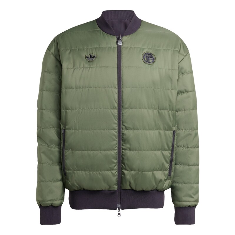 ADIDAS ORIGINALS Přechodná bunda zelená / fialová