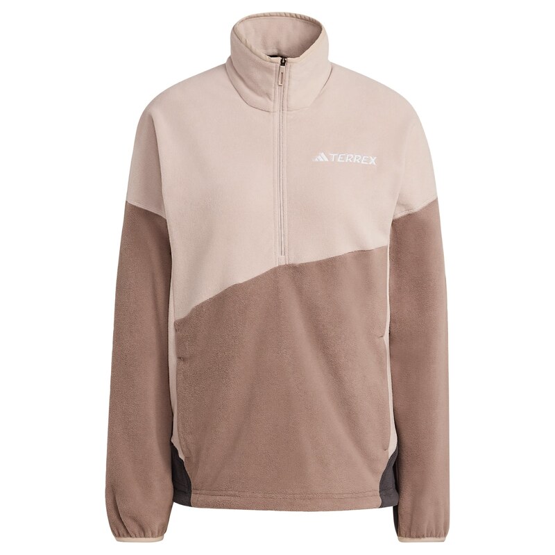 ADIDAS TERREX Sportovní svetr šedobéžová