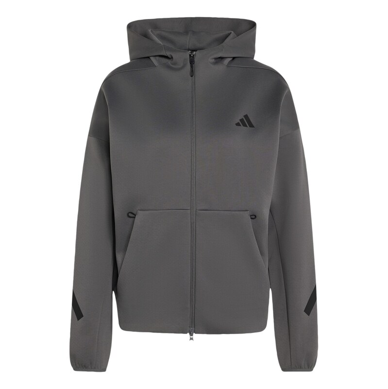 ADIDAS SPORTSWEAR Sportovní mikina Z.N.E. tmavě šedá / černá