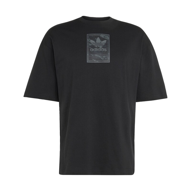 ADIDAS ORIGINALS Tričko šedá / černá