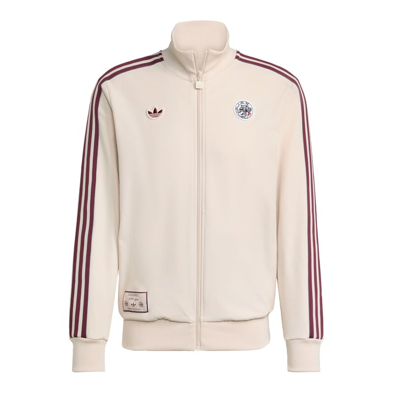 ADIDAS ORIGINALS Mikina Ajax Amsterdam Terrace Icons krémová /