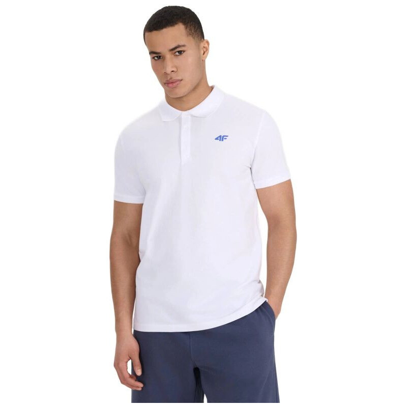Pánské polo tričko 4F 4FWSS26TPTSM0988-10S pánské
