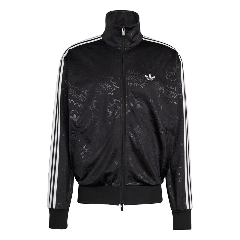 ADIDAS ORIGINALS Mikina Pride FB černá / bílá