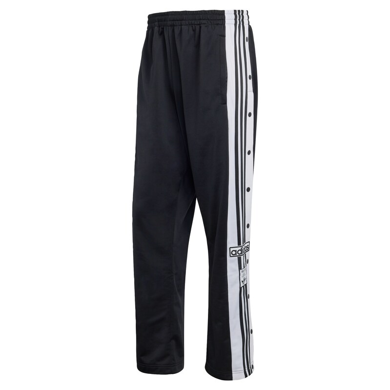 ADIDAS ORIGINALS Kalhoty Adibreak černá / bílá