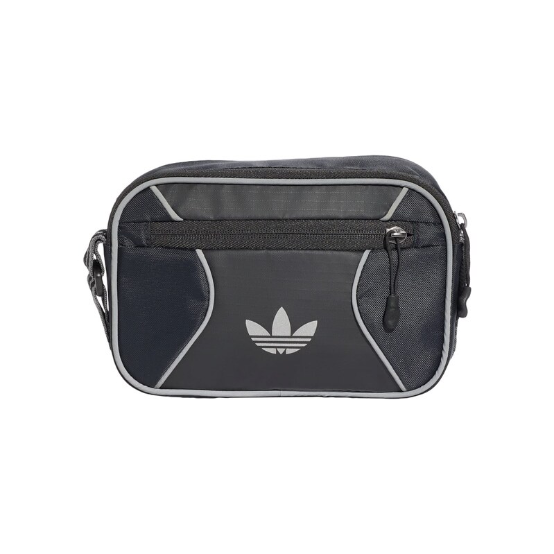 ADIDAS ORIGINALS Taška přes rameno Airliner světle šedá / černá