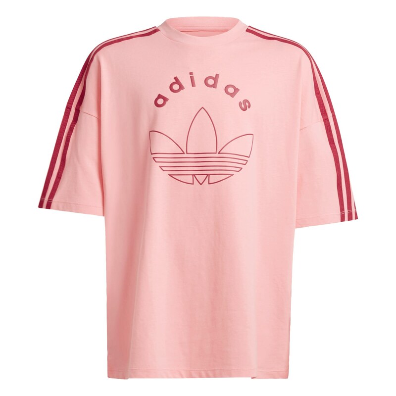 ADIDAS ORIGINALS Tričko Graphic růžová / červená třešeň