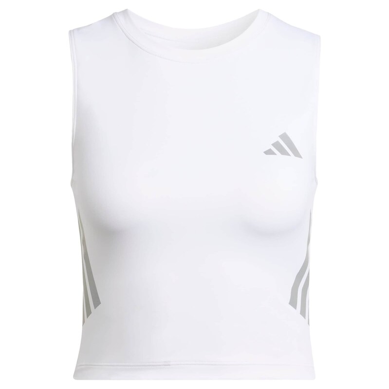ADIDAS PERFORMANCE Sportovní top Adi365 Iconic šedá / bílá