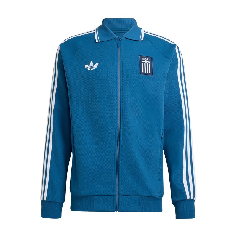 ADIDAS PERFORMANCE Sportovní mikina Griechenland Anthem modrá /