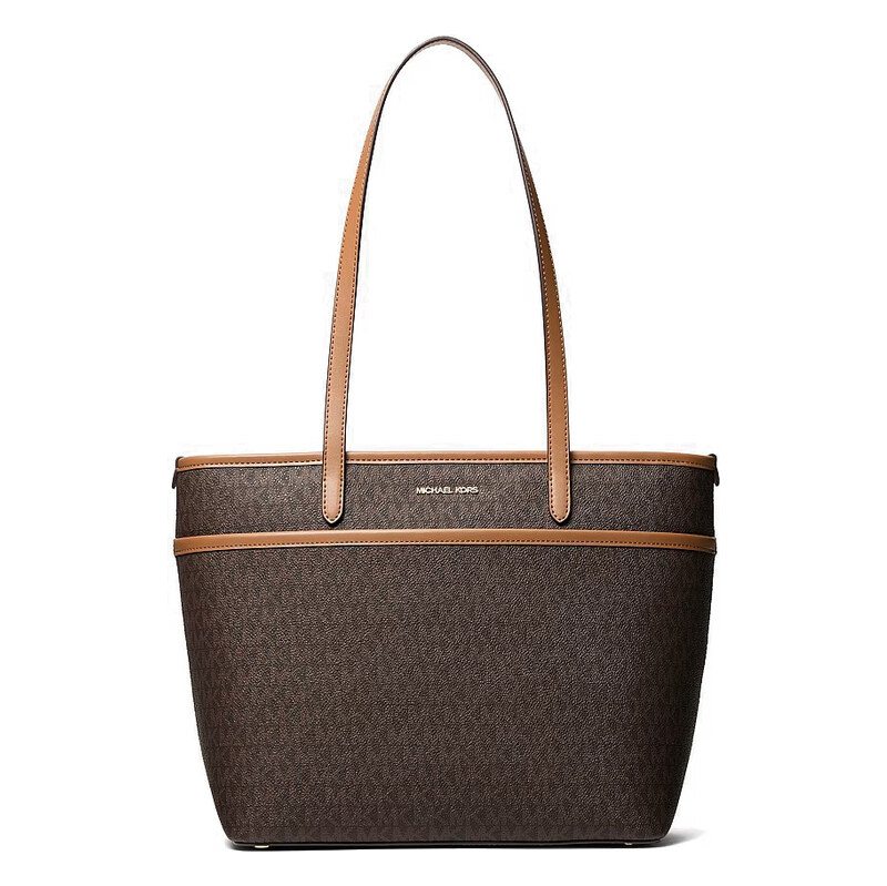 Michael Kors Marlo medium kabelka logo hnědá