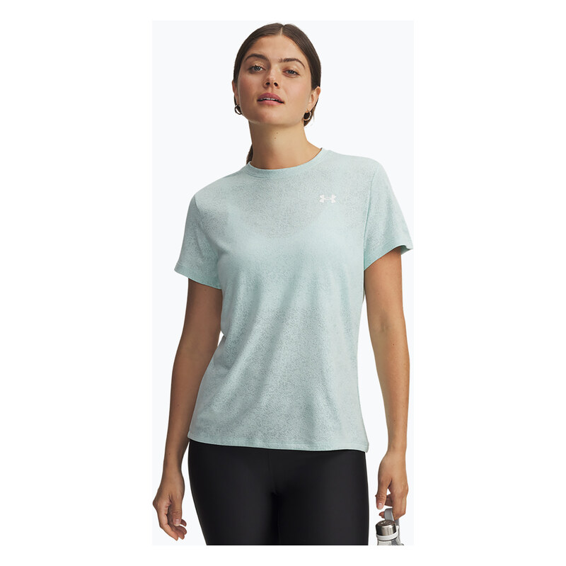 Dámské tréninkové tričko Under Armour Tech Pixelate refresh mint