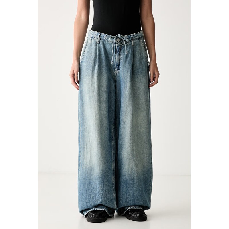 Tommy Jeans džíny loose dámské