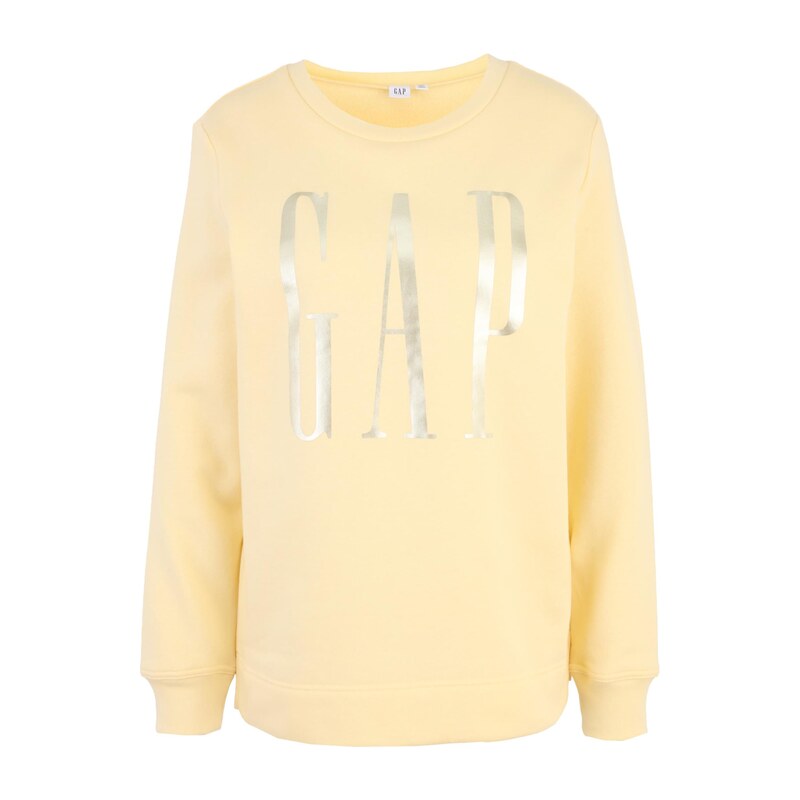 Gap Tall Mikina světle žlutá / zlatá