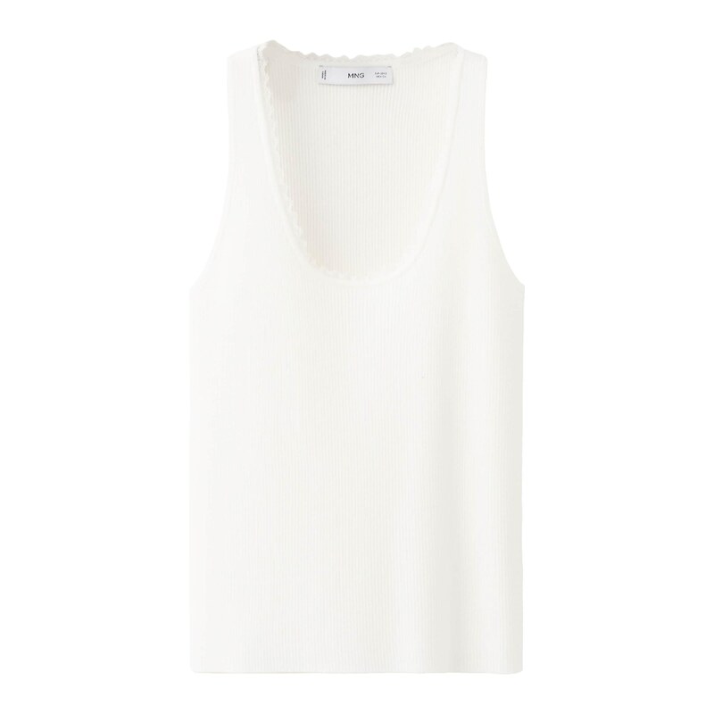 MANGO Top ASAD béžová