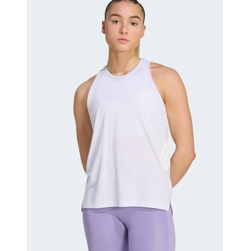 adidas performance Adi365 climacool tank in frozen purple /