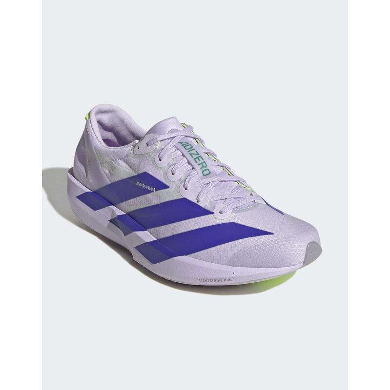 adidas performance Adizero adios 9 running shoes in purple tint