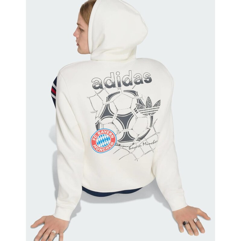 adidas performance Fc bayern muenchen og graphic hoodie in core