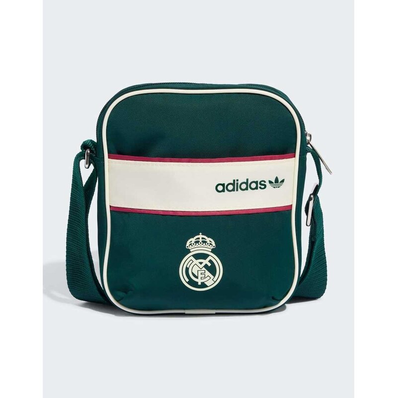 adidas performance Real madrid festival bag in aurora ivy /