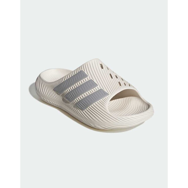 adidas performance Purechill slides in off white / grey two /