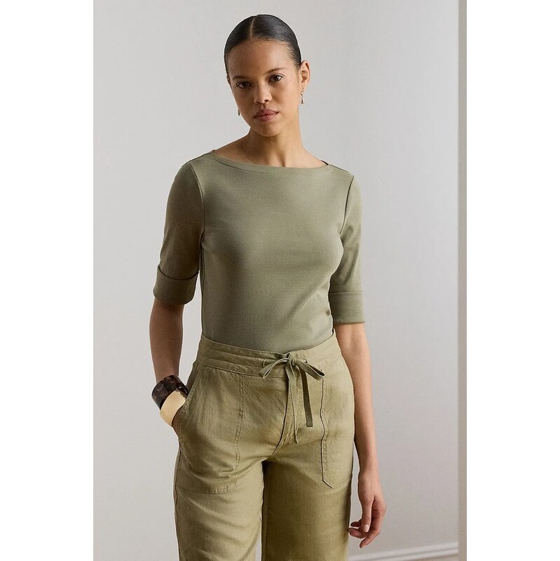 Lauren Ralph Lauren tričko dámské s bavlnou