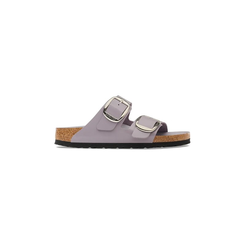 Birkenstock pantofle dámské kožené Arizona Big Buckle Natural