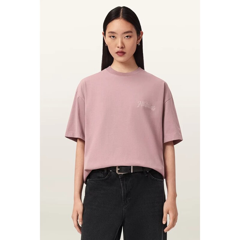 AllSaints oversize tričko dámské bavlněné ODYSSEY ETTA TEE