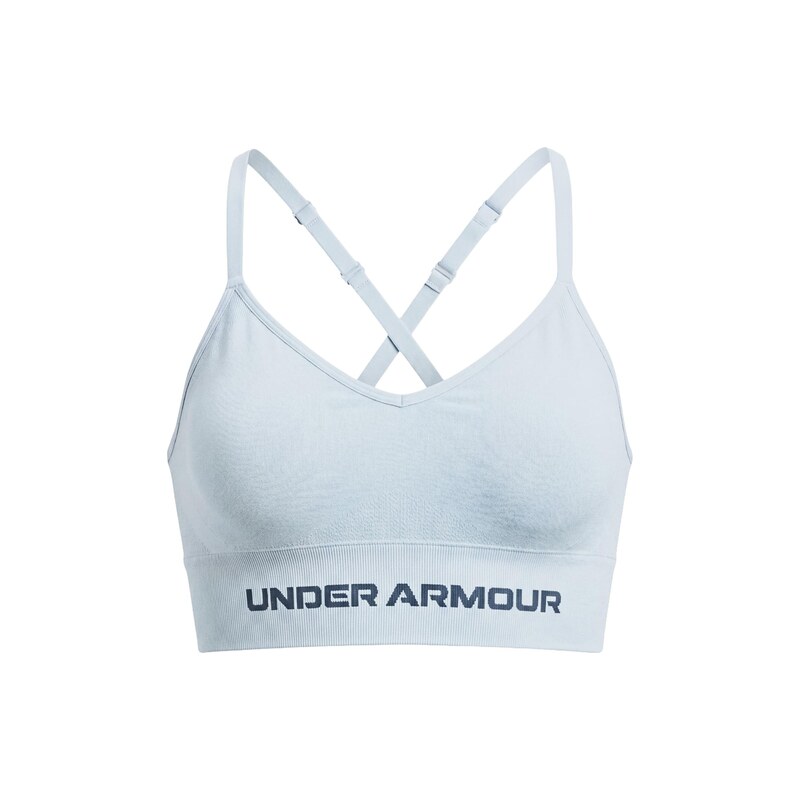 UNDER ARMOUR Sportovní podprsenka Vanish Seamless světlemodrá /