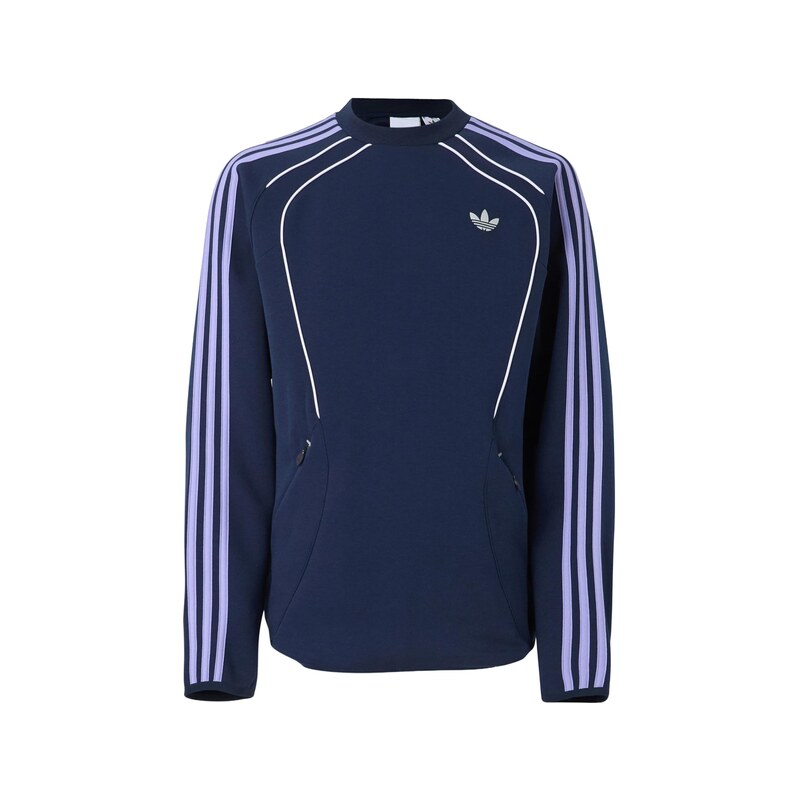 ADIDAS ORIGINALS Mikina SPACER indigo / tmavě modrá / bílá