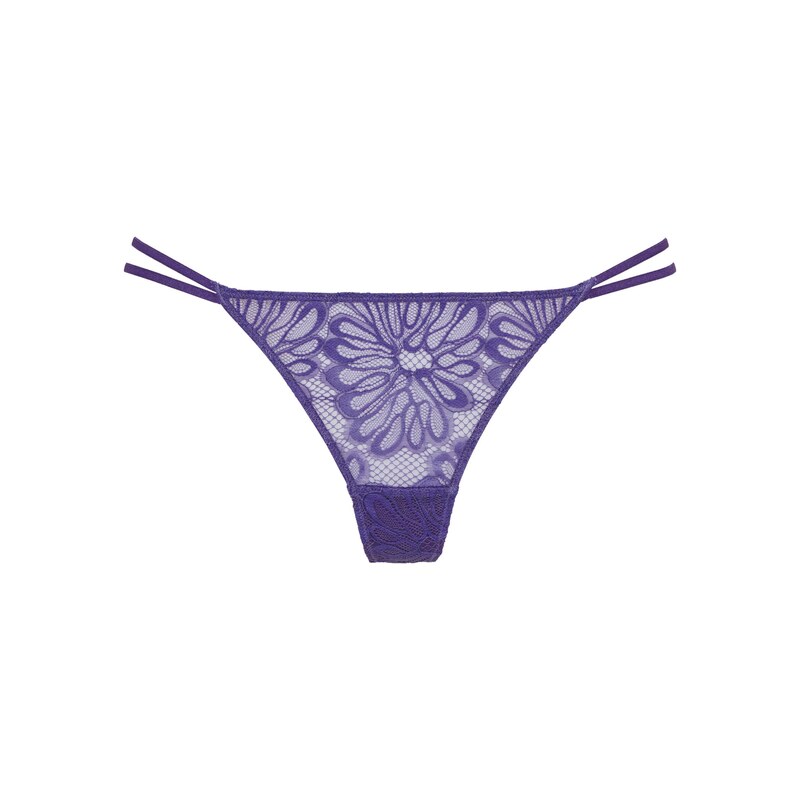 LSCN by LASCANA Tanga fialkově modrá