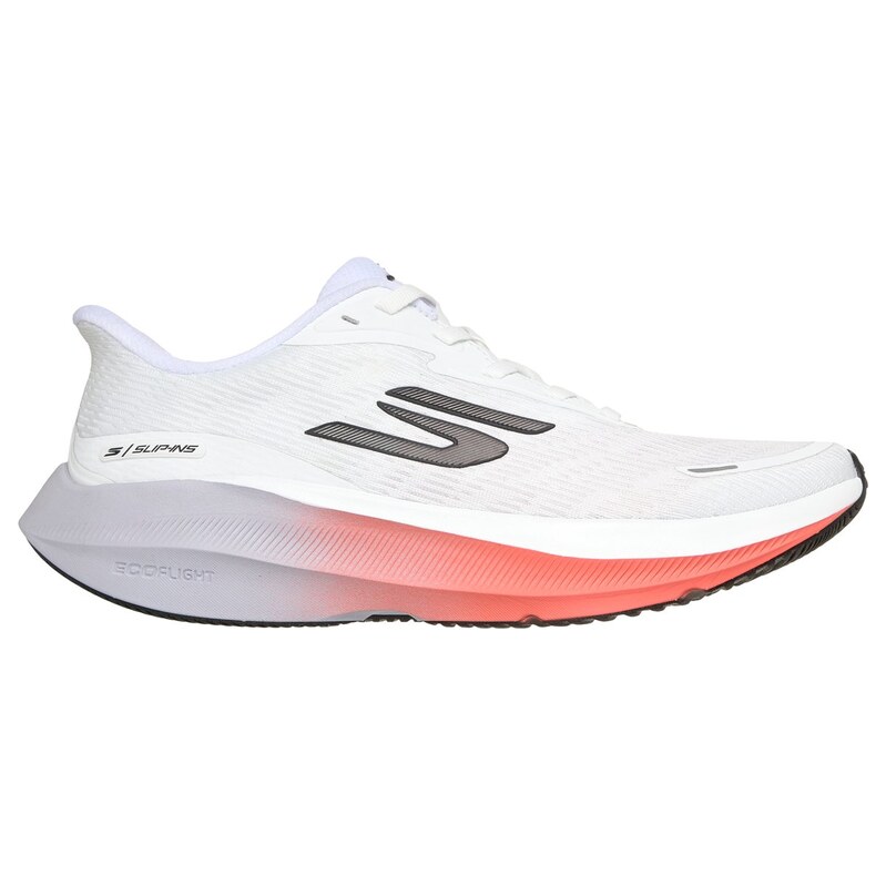 Skechers Ženy Slip-ins: Aero Pulse Slip-On Shoes v Bílý/Korál/