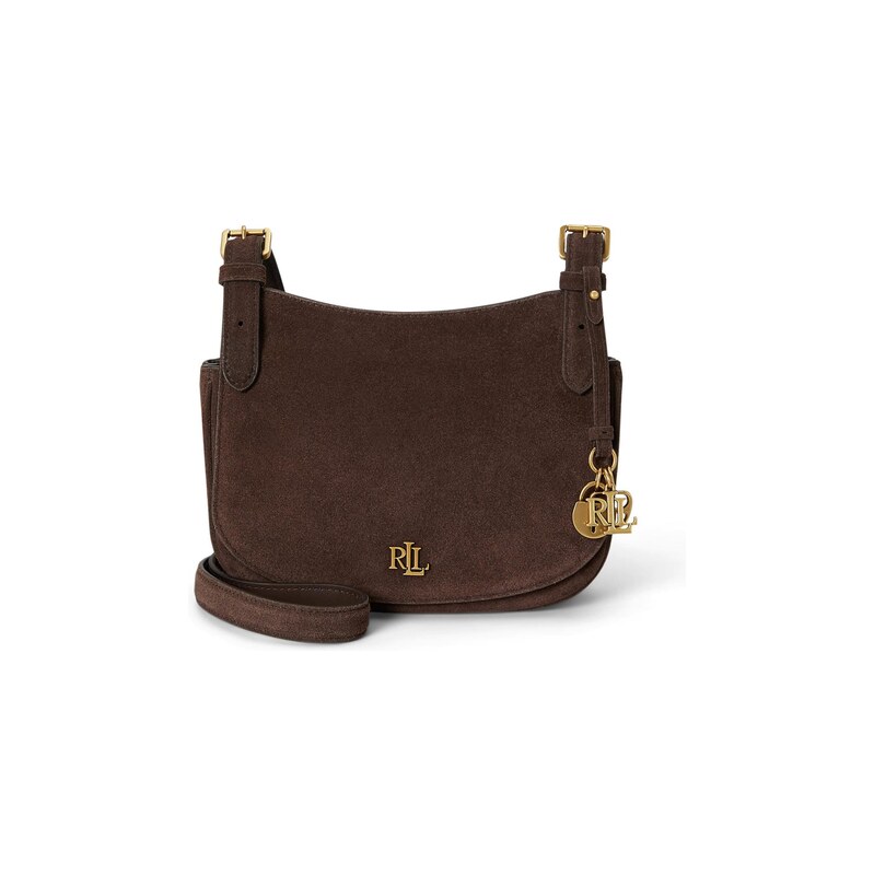 Lauren Ralph Lauren Taška přes rameno MARCY hnědá