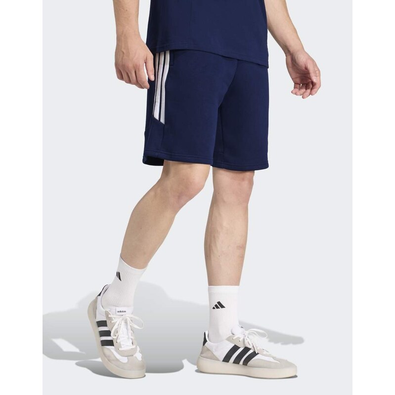 adidas performance Tiro26 league sweat shorts in team navy blue