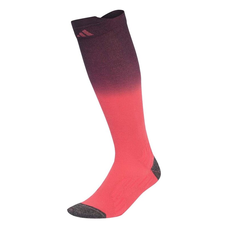 adidas performance Running comfy calf sock dipdye in pure turbo