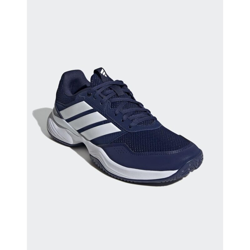 adidas performance Gamecourt 3 all court tennis shoes in dark