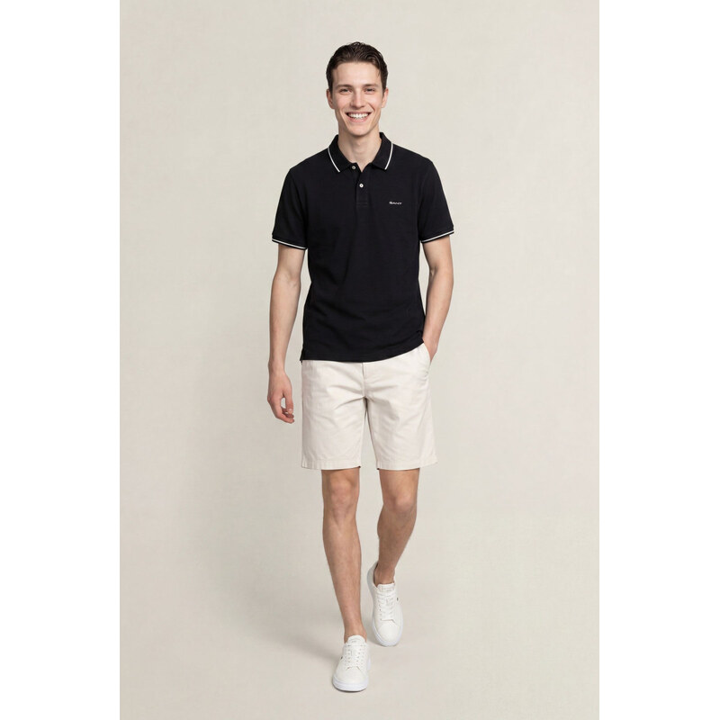 ŠORTKY GANT SLIM SPORTS CHINO SHORTS SAND