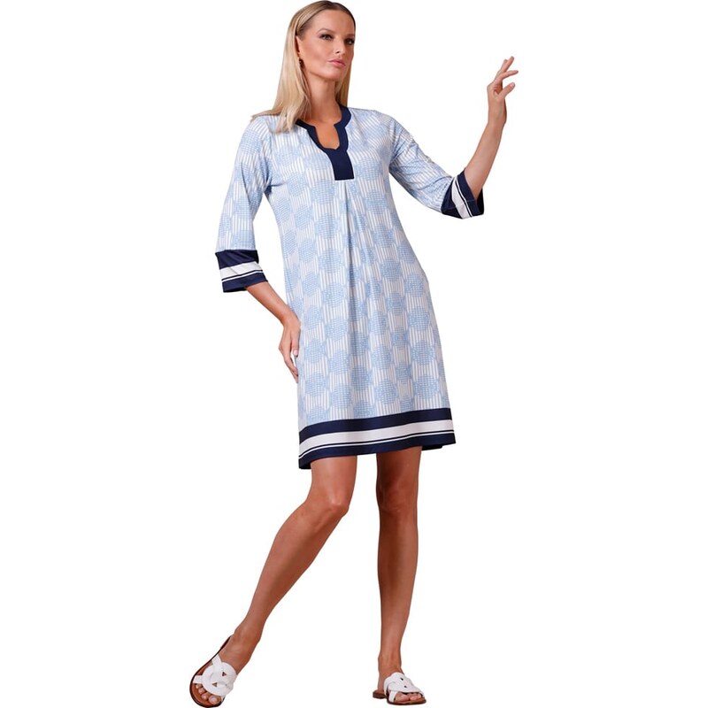 Šaty Heine Hellblau/ Creme 561544