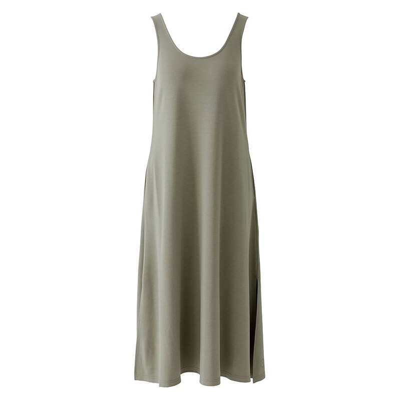 Šaty Oui Khaki 5950932