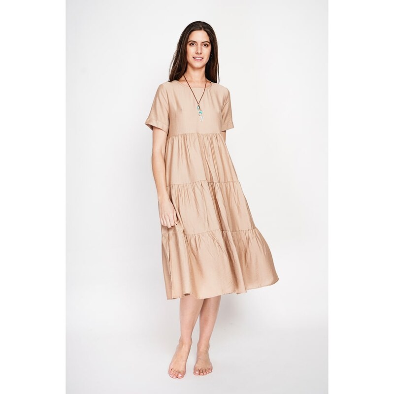 Šaty Le Jardin du Lin Creme 9725351