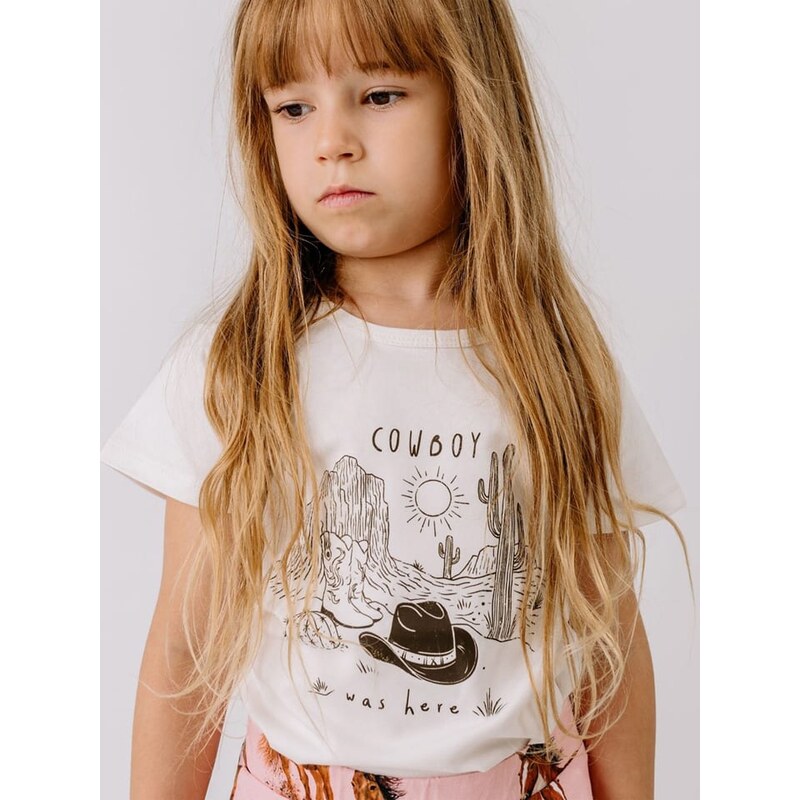 Tričko Walkiddy Creme 806954