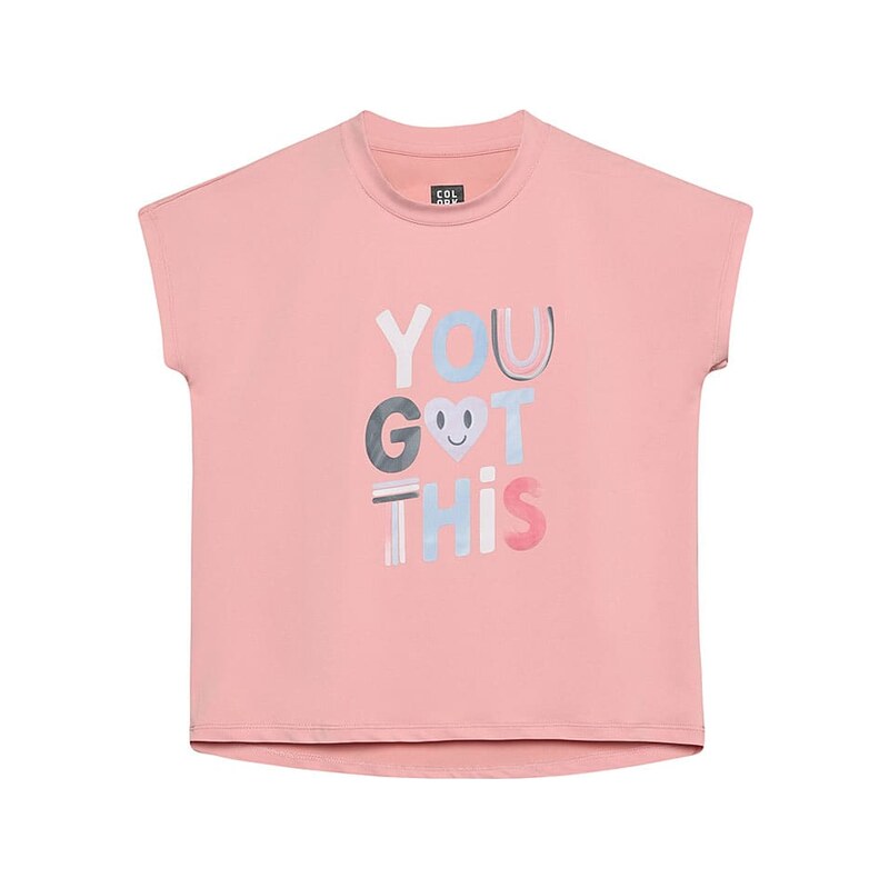Tričko Color Kids Apricot 5865795