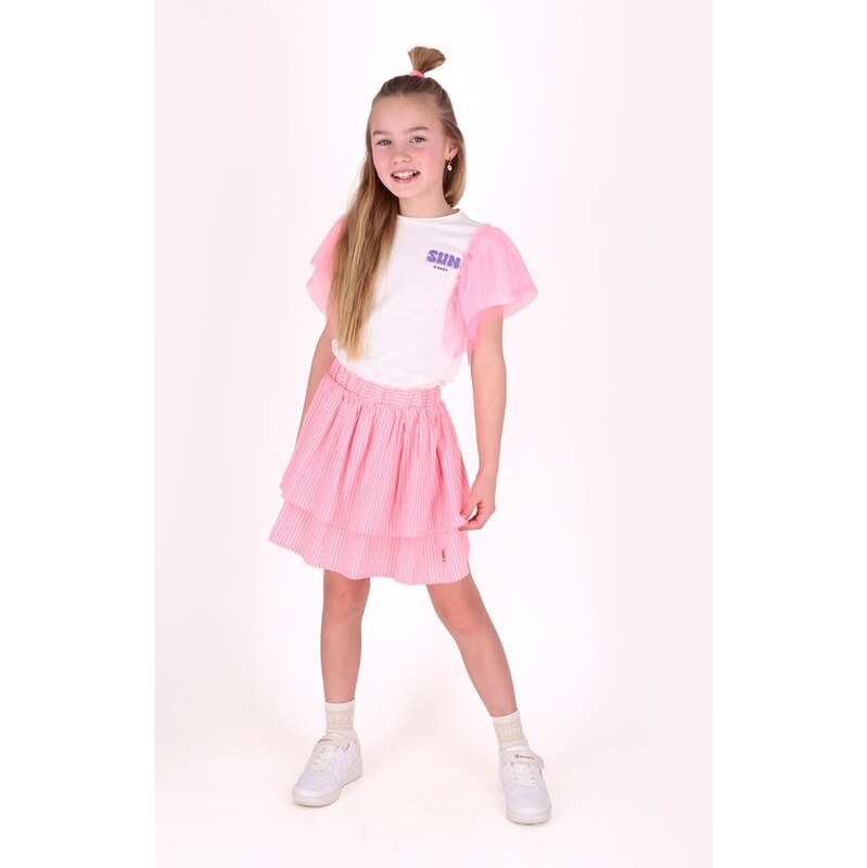 Tričko B.Nosy Weiß/ Rosa 5999377