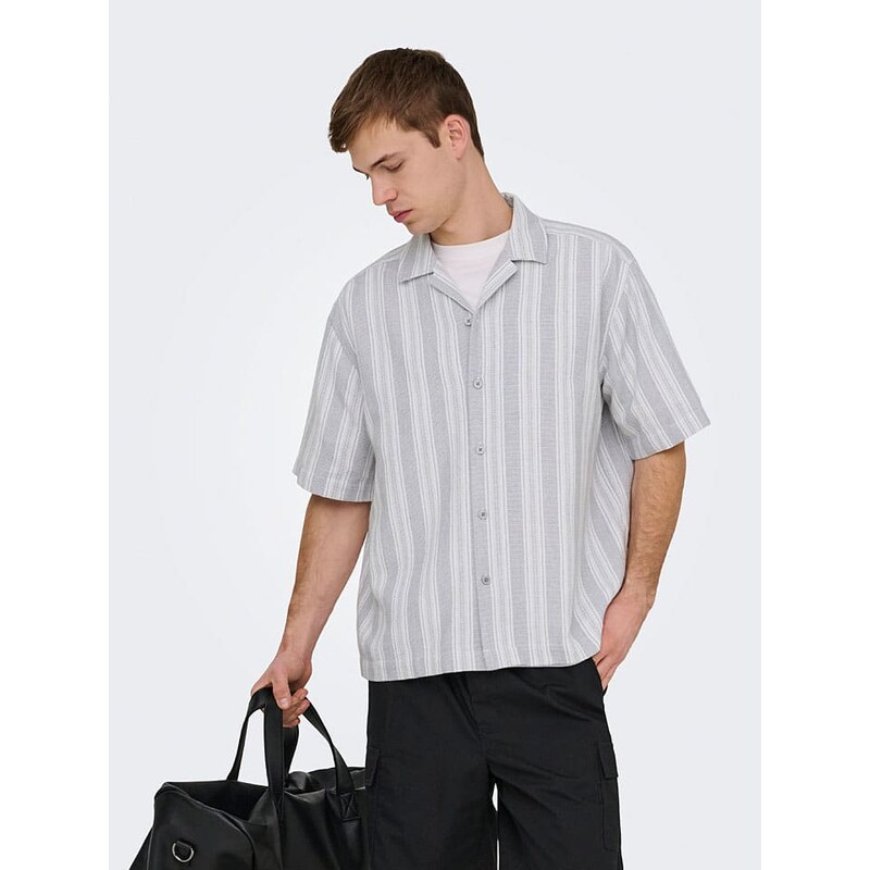 Košile ONLY & SONS Grau 3302378