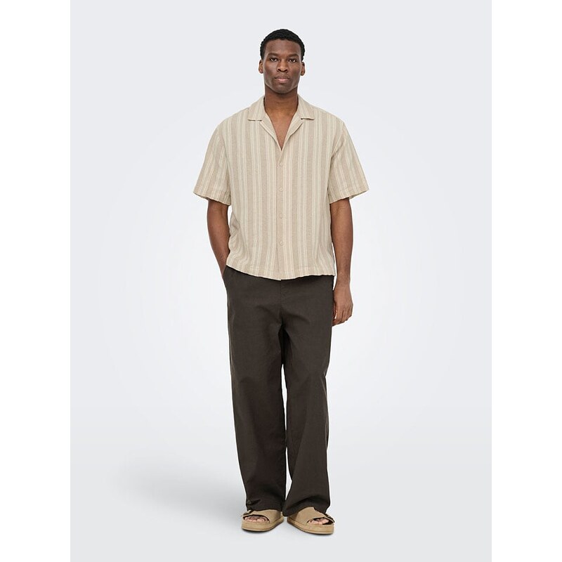Košile ONLY & SONS Beige 574892