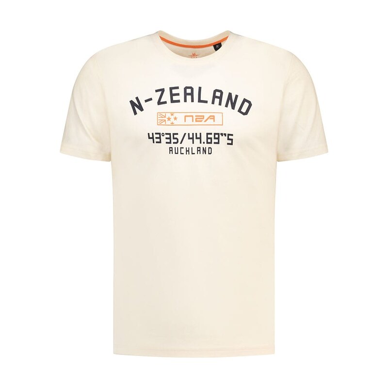 Tričko NEW ZEALAND AUCKLAND Creme 8664467