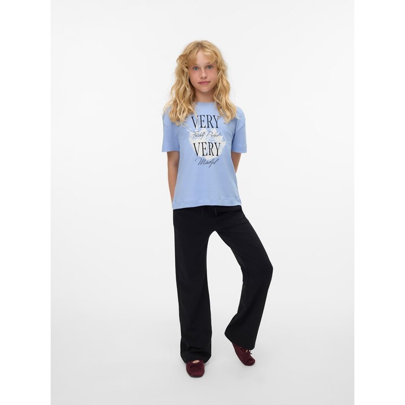 Tričko Vero Moda Girl Hellblau 104132