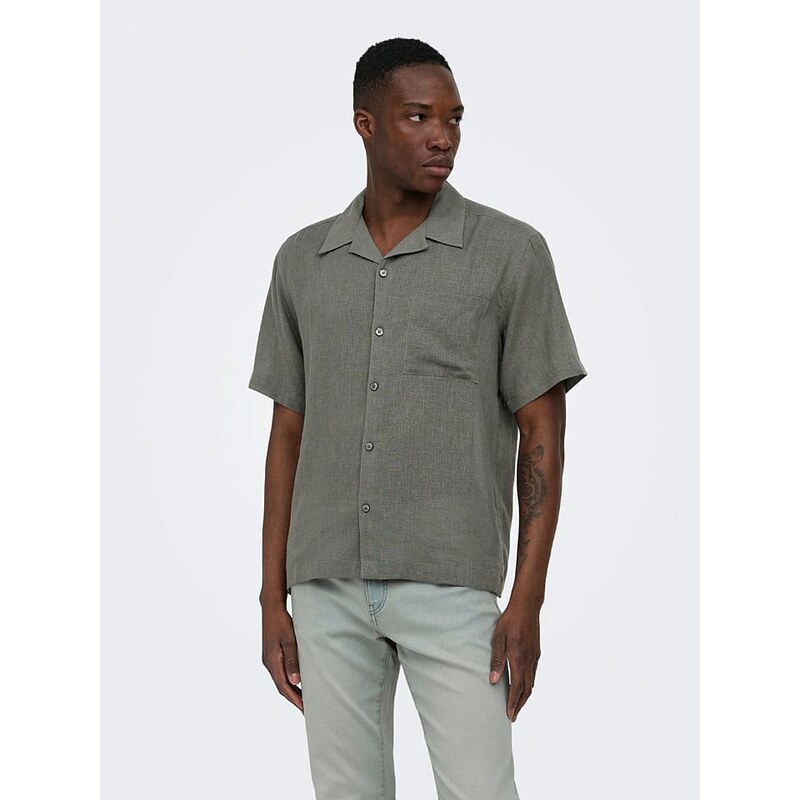 Košile ONLY & SONS Grau 2561355